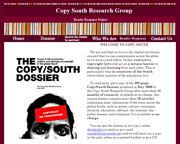 「The CopySouth Dossier」網站