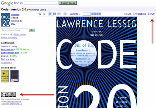 《Code Version 2.0》上架於Google Books