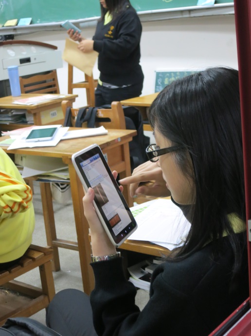 景美女中學生瀏覽數位典藏資源網站情形